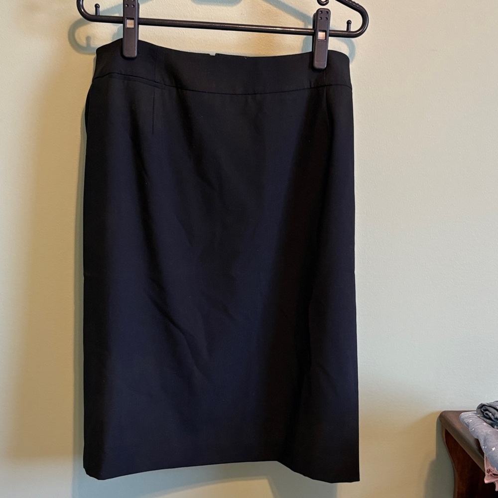 Calvin Klein Classic Tailored Black Skirt